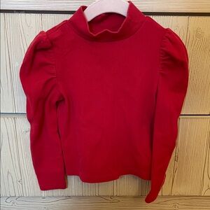GAP Red Kids Christmas Funnelneck